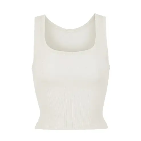 SKIMS Cotton Rib Tank Bone Size 2X