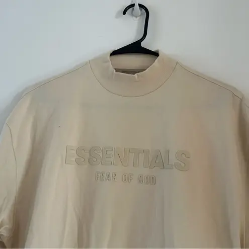 Fear of god Essentials Women's Egg Shell T-Shirt Dress