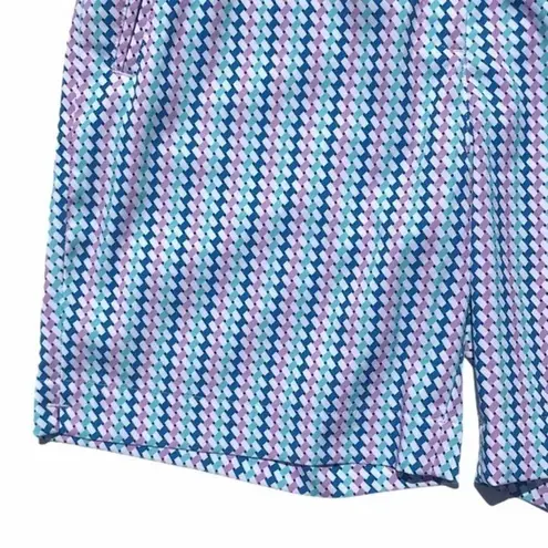 Lady Hagen 7” Multi Basket Weave Print Golf Short