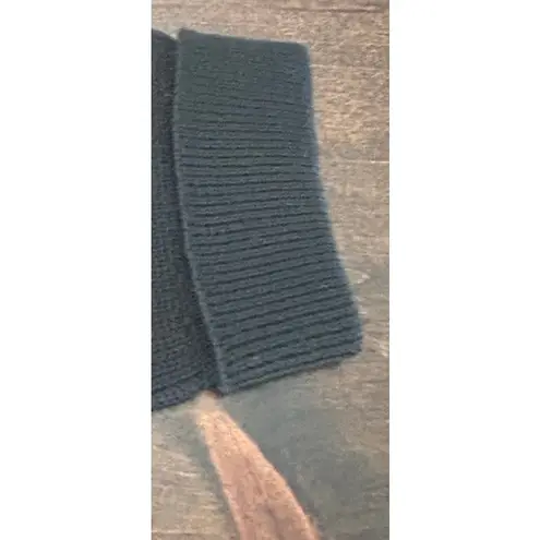 ⭐️ Vintage Meggi Hand Loomed 100% New Wool Made In Germany Black Sweater Sz 36