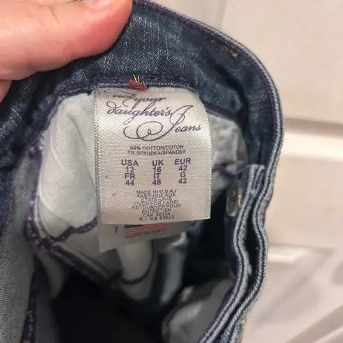 NYDJ Not Your Daughters Jeans 12 Trousers Lift Tuck Made in USA 70400CY