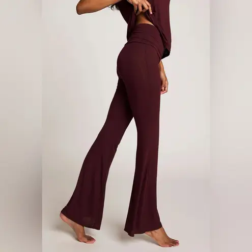 Negative Underwear Whipped Roll Down Pant in Garnet, Size Small