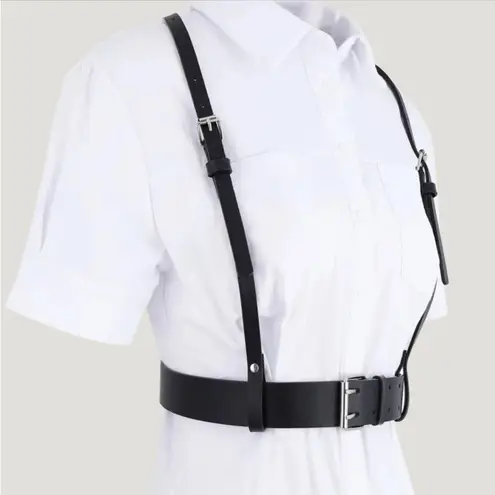 Harness Suspender Belt Black New