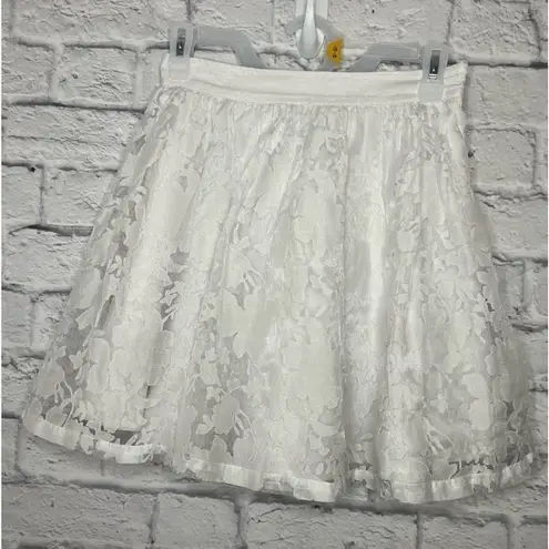 Bebe  lace and tulle ballerina skirt size 4.