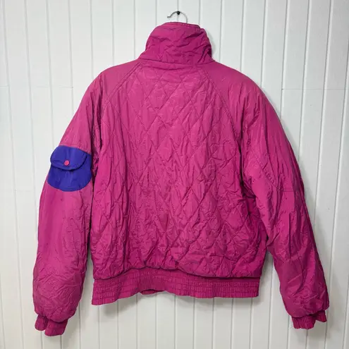 Helly Hansen Cevas Helly Hansen Vintage Pink and Purple Ski Jacket Size L