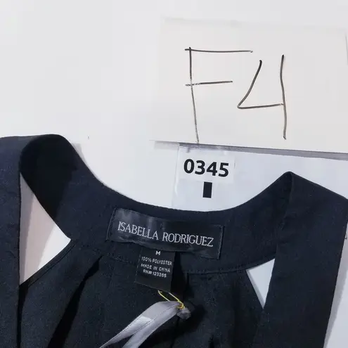 Isabella Rodriguez Black Blouse