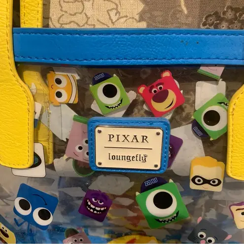 Lounge Fly Pixar Monsters Tote Bag - Blue and Yellow