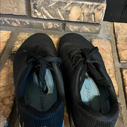 Nobull  Black Space Floral SuperFabric Trainers Athletic Shoes Women’s 8