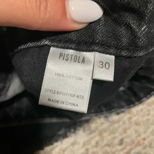 Pistola Nova Cut Off Short High Rise Distressed- Size 30
