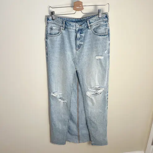 SER.O.YA Matilda Maxi Denim Skirt Size 26 (XS) Blue