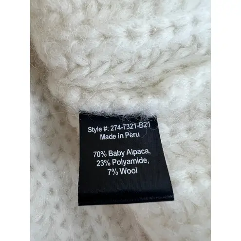 Jenni Kayne Alpaca Cocoon Cardigan In Ivory