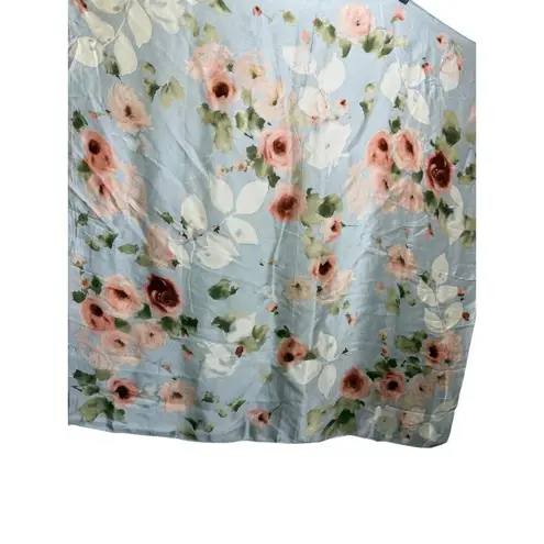 Ralph Lauren Purple Label Silk Scarf – Made in Japan, 34" Square Designer Blue