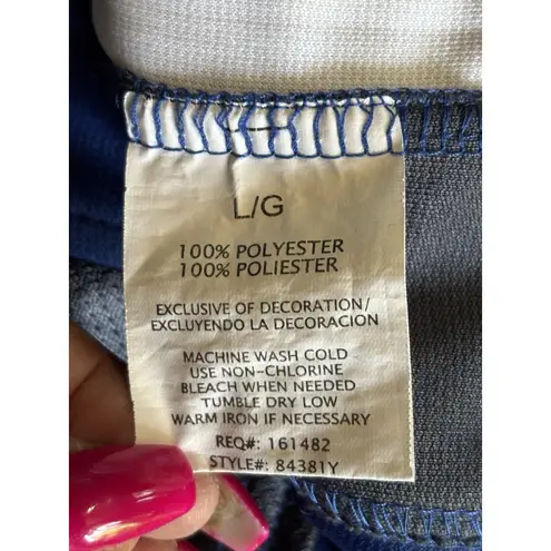 Genuine Merchandise L.A. Dodgers Jersey Button Up Embroidered True Fan EUC Lic