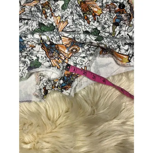 Marvel Her universe The Avengers Fringe hem denim Shortall Sz small