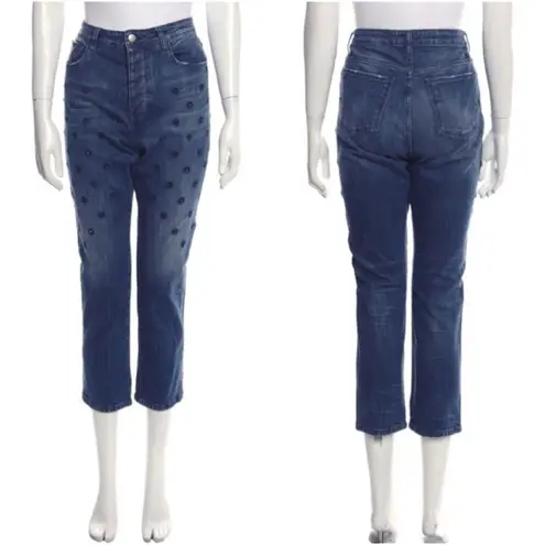 Zadig & Voltaire x Brockenbow | Starseed Mid Rise Straight Leg Jeans 26