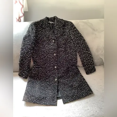 Josephine Chaus Cute dressy lightweight coat 🖤🤍🖤