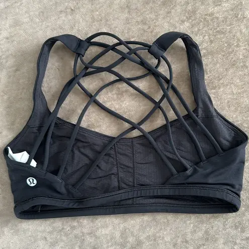 Lululemon  Free to Be Bra. Bra lining not included. Color- black. Size 6