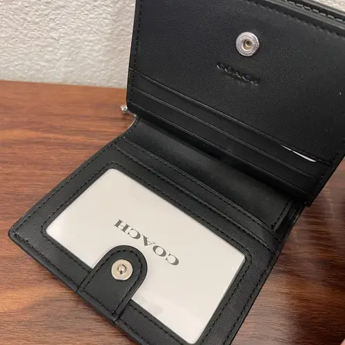 Coach  Snap Wallet In Signature Canvas With Rose Print cl664 - Image 6