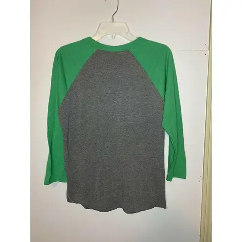 Atx mafia  Women's Size Small Happy Christmas T-Shirt Top Holiday Soft EUC