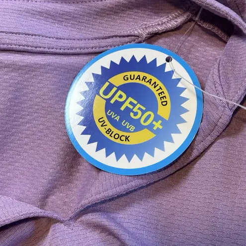 Baleaf purple sleeveless athletic tank golf tennis UPF50 womens light size M