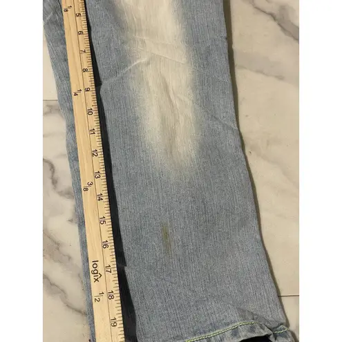 Fluid Denim Low Rise Capri Blue Size 13 Junior G0149