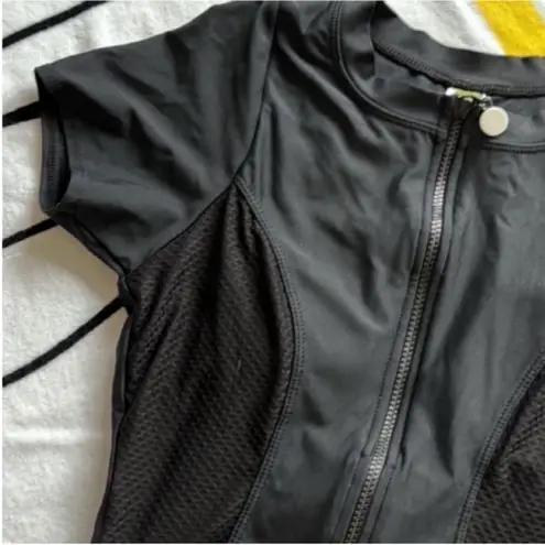 Next Black One Piece Swimsuit Sleek Design Size M