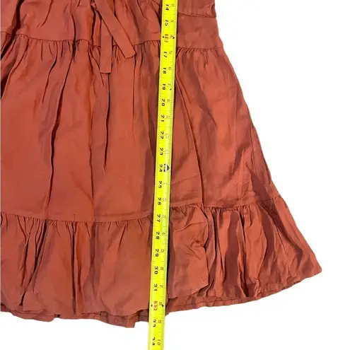 Baltic Born NWT  Amelia Boho Mini Dress Rust Brown Womens Small