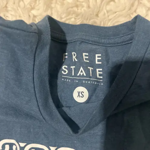 Free State  Blue Graphic Tee