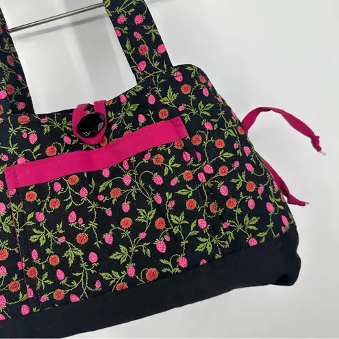 American Vintage Vintage Y2K Floral Fairycore Strawberry Coquette Bag Early 2000s