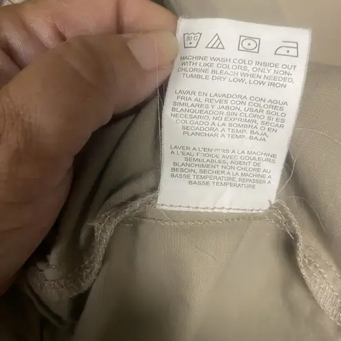 Riders Copper Womens Large Khaki Field Safari Jacket Tan Outdoor Utility Tan