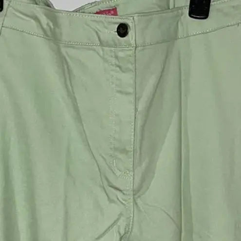 Woman Within  GREEN NATURAL FIT 5 POCKET DESIGN JEANS SIZE 34WP