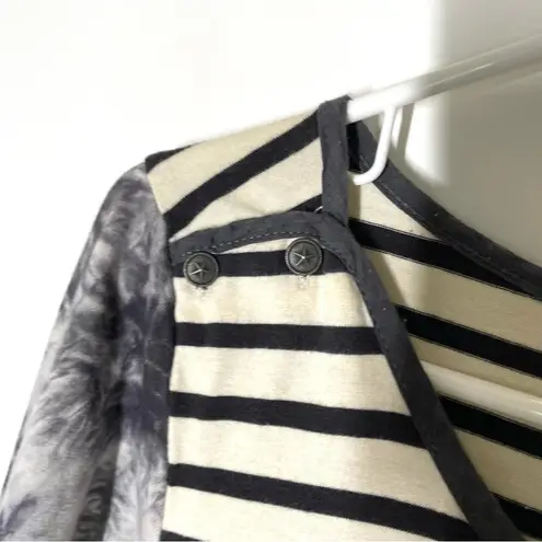 Scotch & Soda Madison Scotch Striped Pullover Long Sleeve Size Large