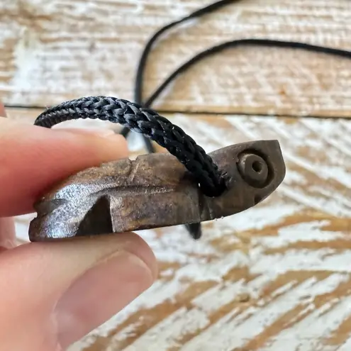 🐢Guayacan Wood Turtle Necklace Talisman🐢 from the Dominican Republic Brown