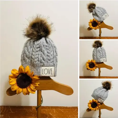 Rae Dunn Winter Love Hat