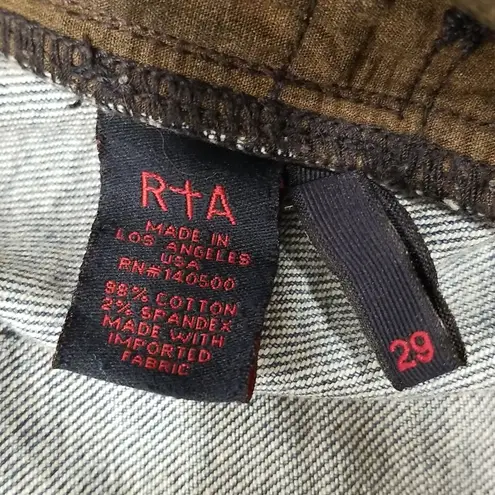 💕RTA Denim💕 River Shorts ~ Destroyed Daze 29