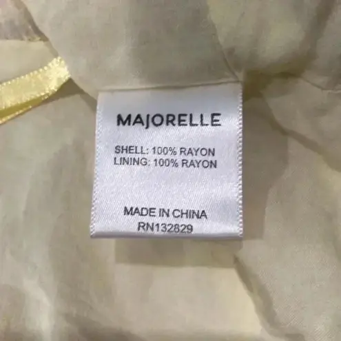 Majorelle revolve adjustable tie front rum runner top