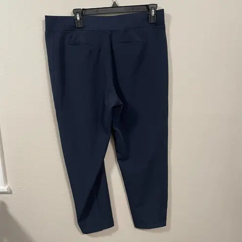 32 Degrees Heat 32 Degree Cool Navy Blue Women's Athletic Pants Wide Leg size medium