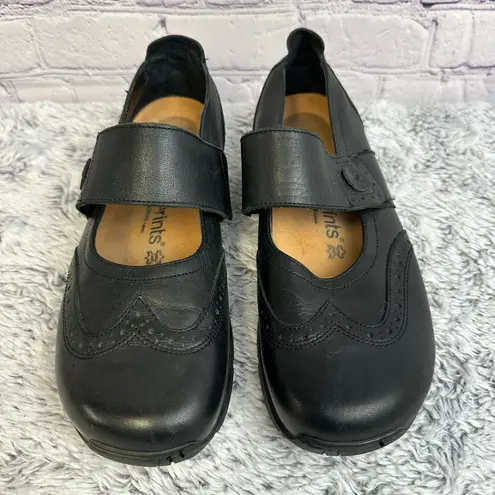 Footprints by Birkentock Pittsburgh Mary Jane Black Leather Shoes Women's 38 Size 7