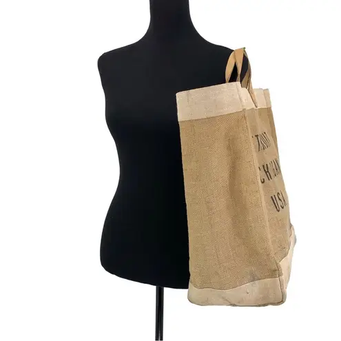 APOLIS Market Bag "Detroit Michigan USA" Natural Tan