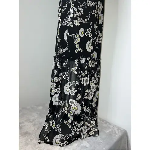 Vertigo Paris Vintage y2k Daisy Floral Maxi Tube Dress S