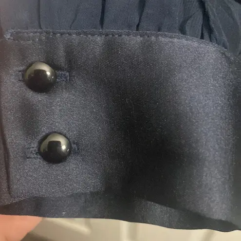 Adelyn Rae NWT Silky Sheer Sleeve Blouse