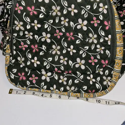 GREEN YELLOW FLORAL QUILTED DUFFLE BAG 2 HANDLES CROSSBODY STRAP LUGGAGE STRAP