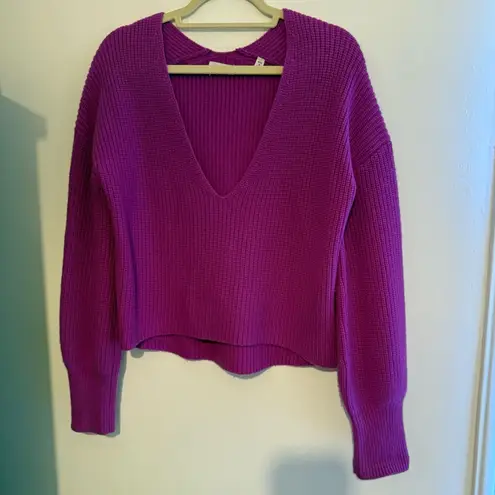 ALC Frank A.L.C. Vibrant Purple Sweater