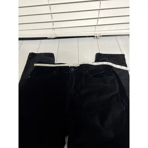Broome Street Kate Spade Black Velvet Pants Size 30