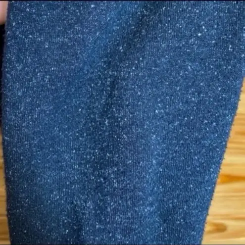 Victoria’s Secret VSX black and silver cowl neck sweater small