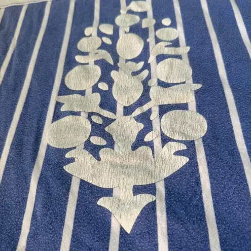 Free People Movement Lineback Logo Tee Size Medium Blue