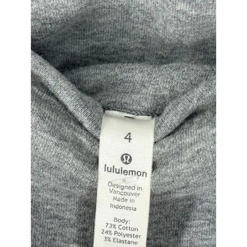 Lululemon Wunder Lounge Pant in Heathered Core Medium Grey Gray Size 4