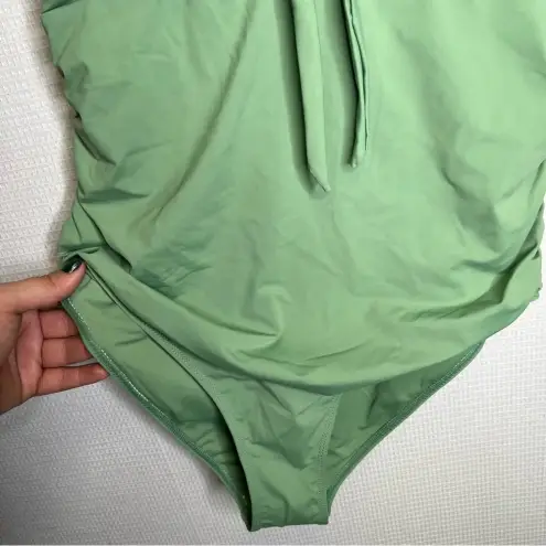 Nicole Miller  | NWT Green One Piece‎ Swimsuit Large Woman’s