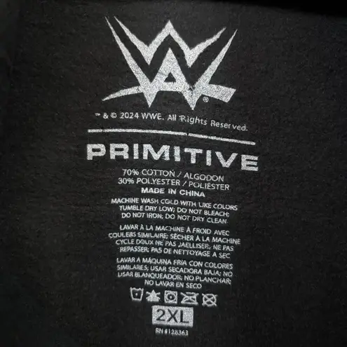 Primitive x WWE Rey Mysterio Oversized Hoodie Size 2XL