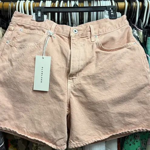 SLVRLAKE Walker Shorts Desert Rose 30 MSRP $329.00 Pink